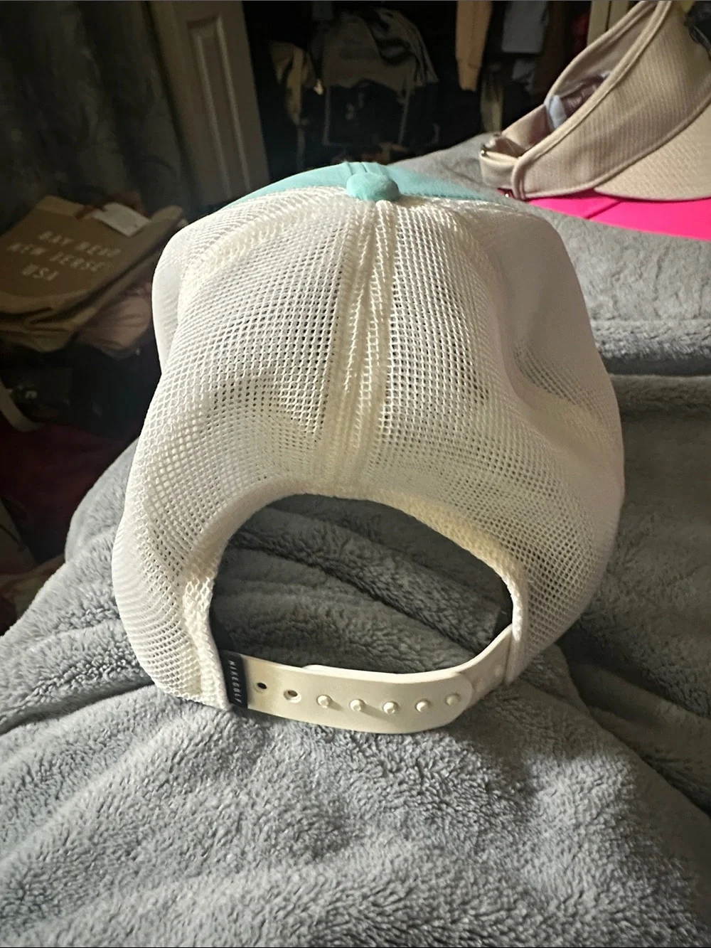 Nike Mint Green Baseball Cap with White Swoosh
